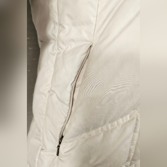 Patagonia Cream Down With It Hooded Full Zip Parka Jacket Size S - Picture 6 of 12